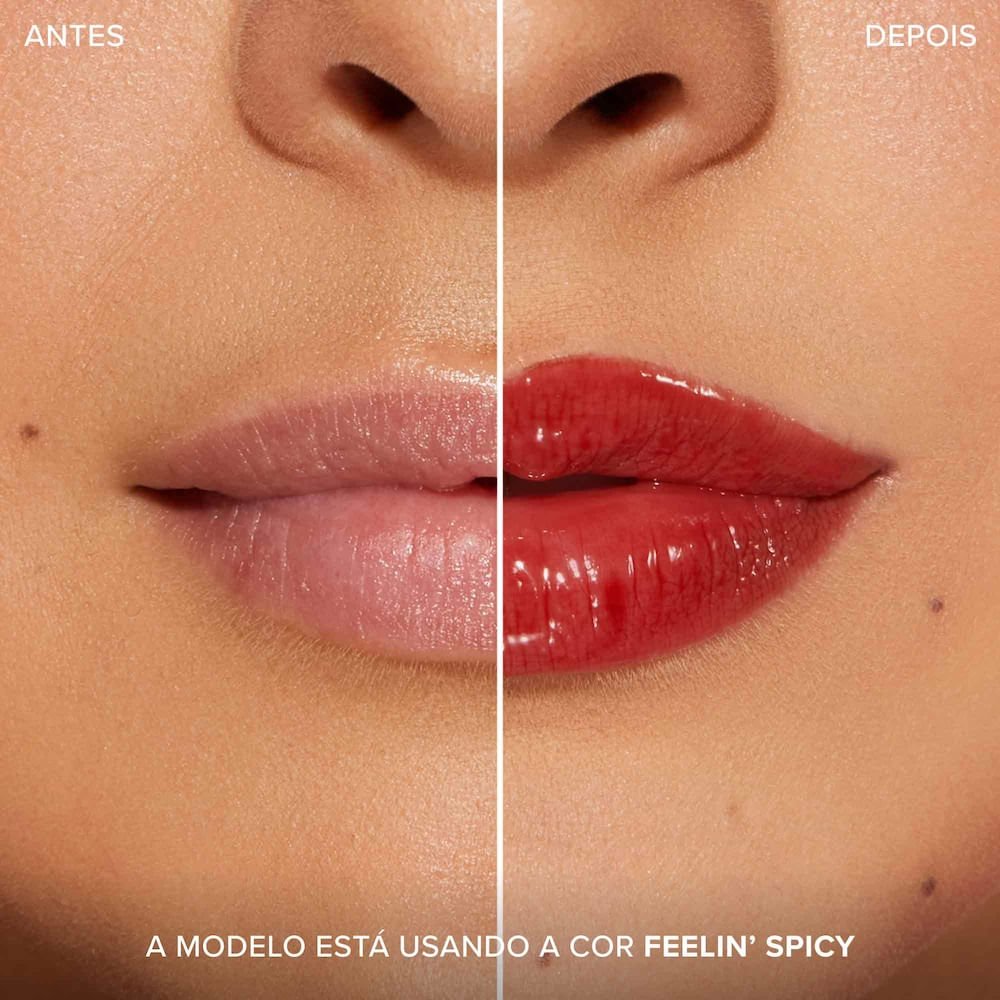 Gloss Too Faced Lip Injection Extreme Plumping Clicks Feelin’ Spicy 4