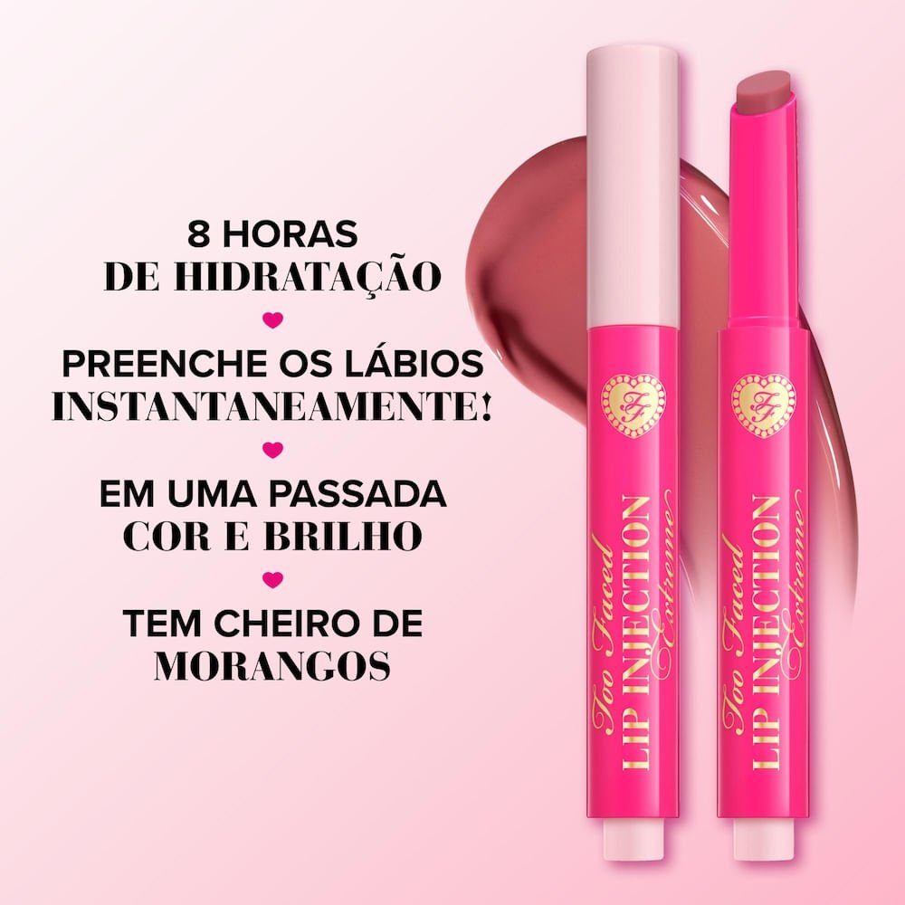 Gloss Too Faced Lip Injection Extreme Plumping Clicks - Voted Most Popular Voted Most Popular 12