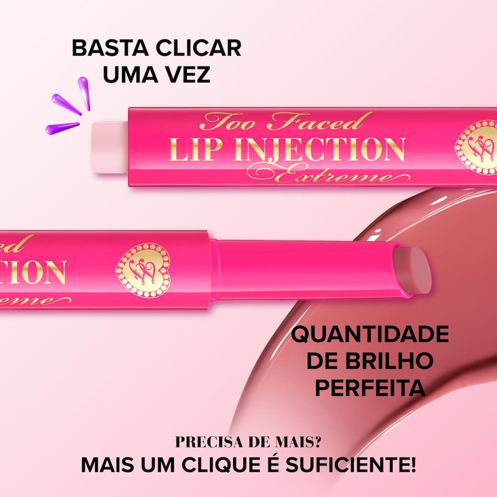 Gloss Too Faced Lip Injection Extreme Plumping Clicks - Voted Most Popular Voted Most Popular 7