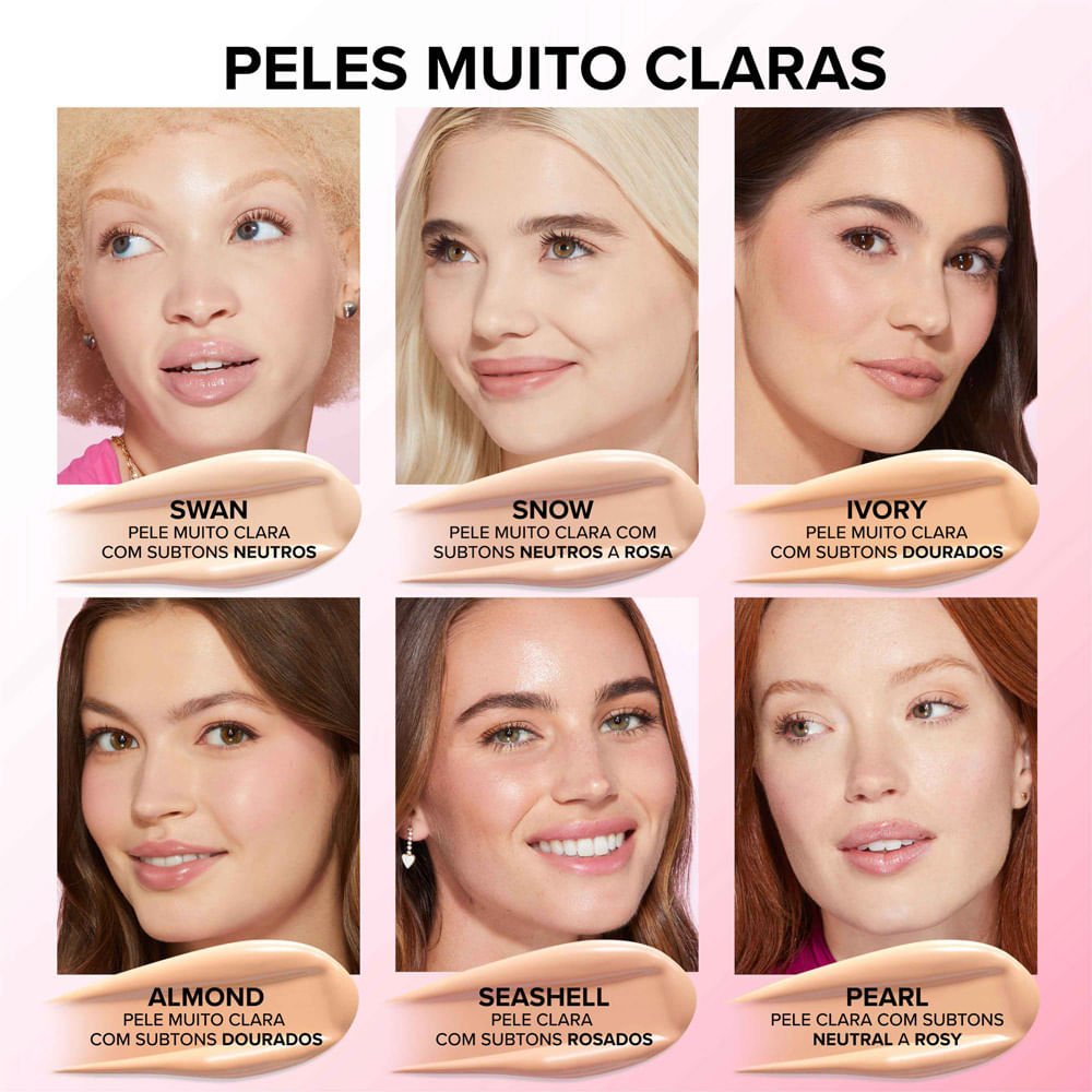 Base Too Faced Líquida Hidratante Born This Way Swan 13