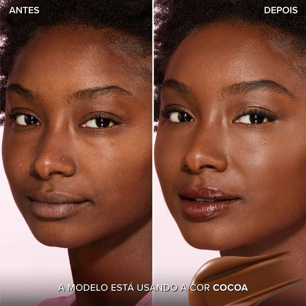 Base Líquida Too Faced Hidratante Born This Way Cocoa 3