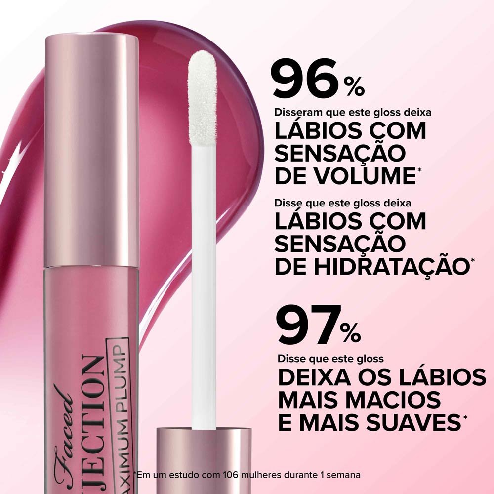 Gloss Too Faced Volumizador Max Plumper Labial Lip Injection A La Mode 5