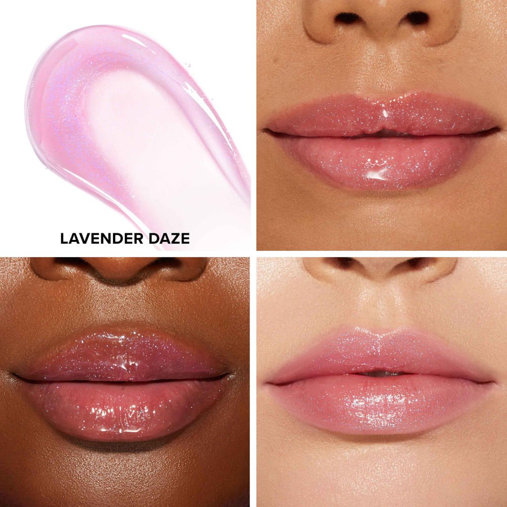 Gloss Too Faced Volumizador Plumper Labial Lip Injection Maximum Plump Lavender Daze 3