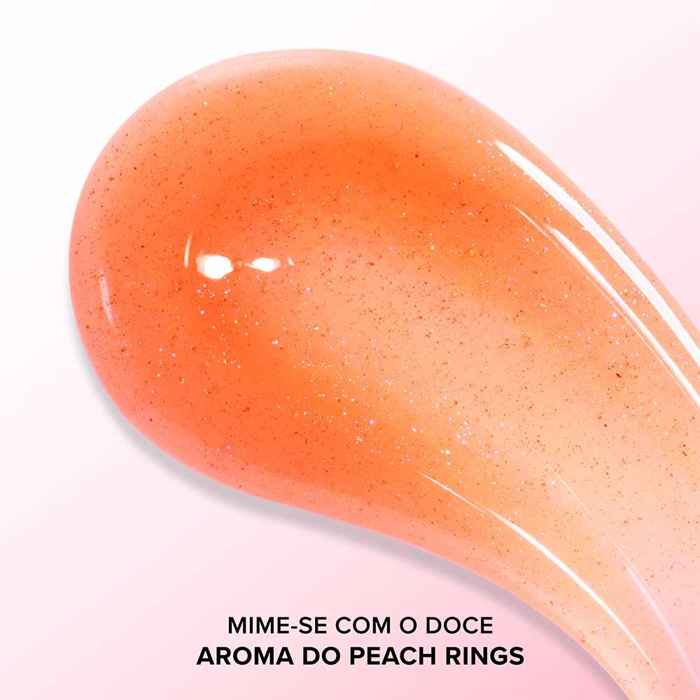 Lip Oil GlossToo Faced Kissing Jelly Peach Rings 4