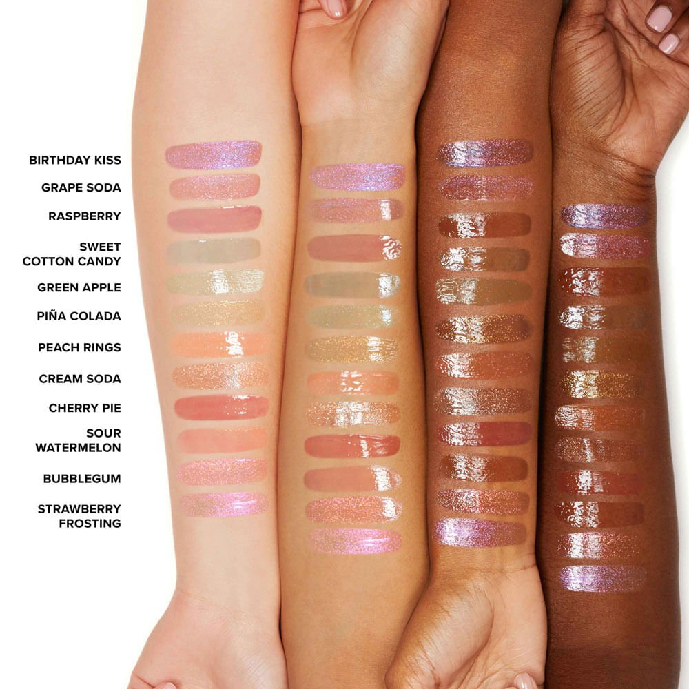 Lip Oil GlossToo Faced Kissing Jelly Peach Rings 9