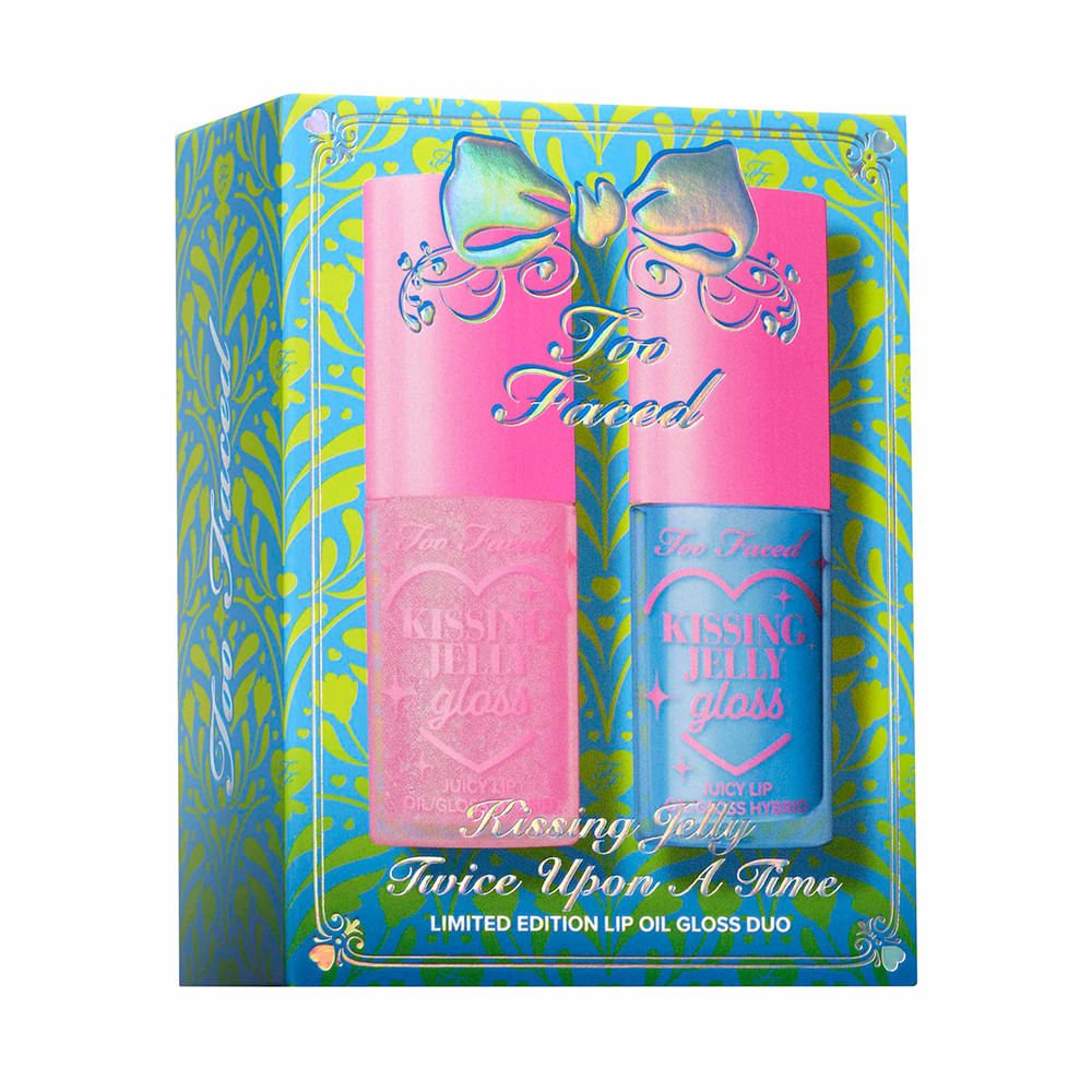 Kit Too Faced Lip Oil Gloss Kissing Jelly - Edição Limitada ÚNICO 9