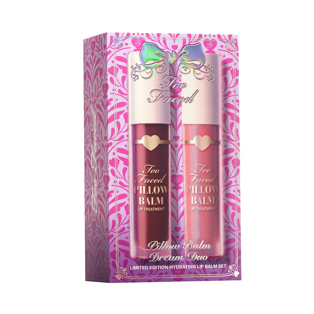 Kit Hidratante e Tratamento Labial Pillow Balm Too Faced - VALE 398 POR 299 ÚNICO 9