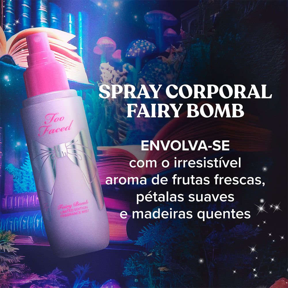 Body Spray Too Faced Fairy Bomb - Edição Limitada ÚNICO 2