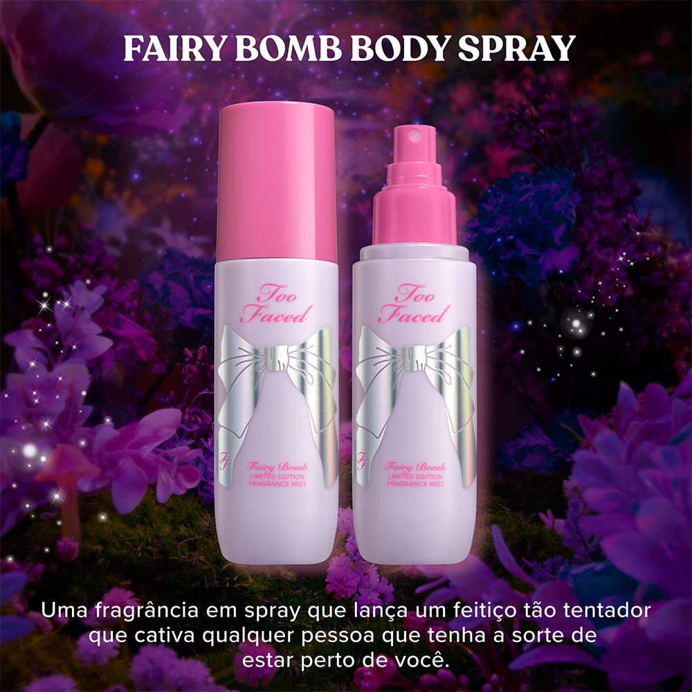 Body Spray Too Faced Fairy Bomb - Edição Limitada ÚNICO 3