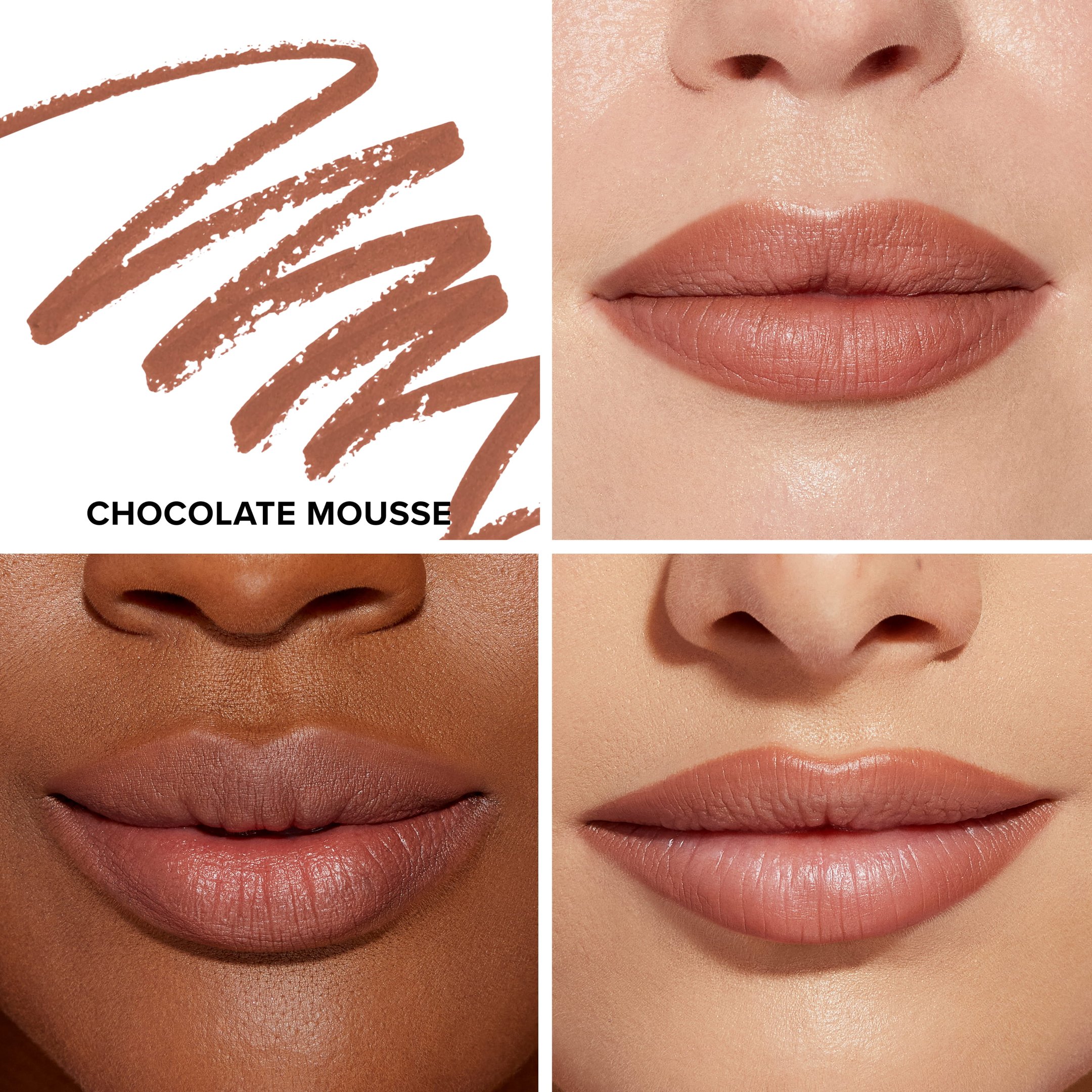 Lápis Multifuncional para Contorno e Definição Chocolate Too Faced Chocolate Mousse 2