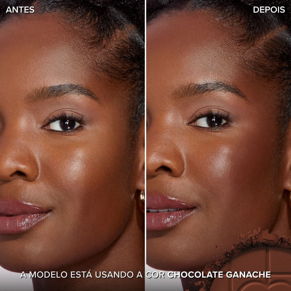 Bronzeador em Pó Matte Chocolate Soleil Too Faced Chocolate Ganache 2