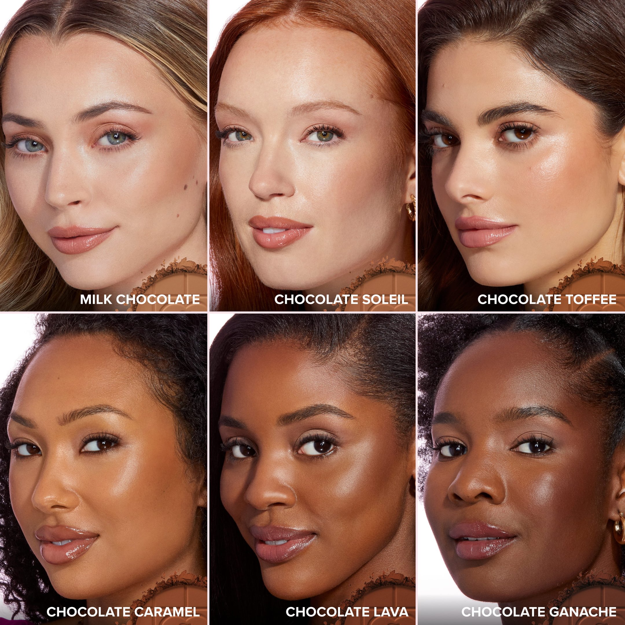 Mini Bronzeador Too Faced em Pó Matte Chocolate Soleil 6