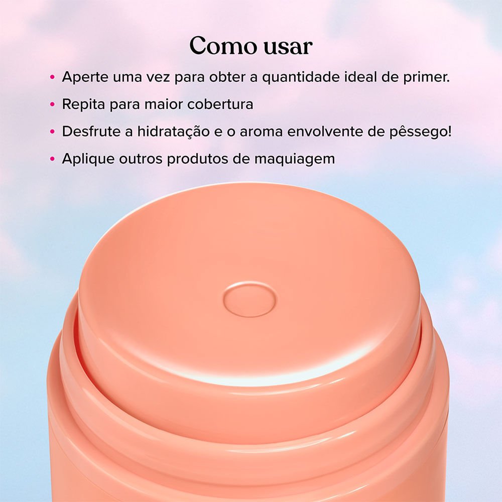 Primer Too Faced para Rosto Primed & Peachy 30ml 5