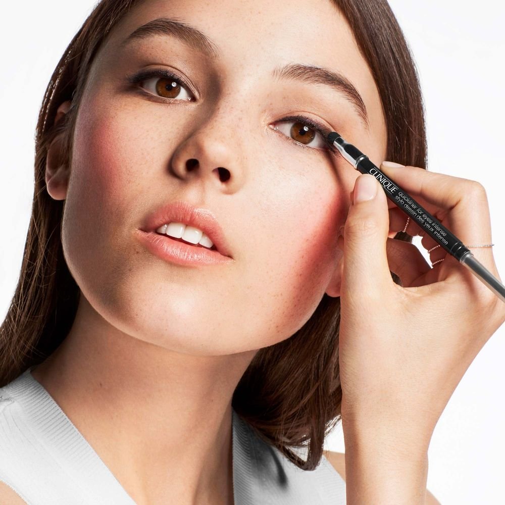 Lápis Delineador Clinique Quickliner - Intense Charcoal Intense Charcoal 2