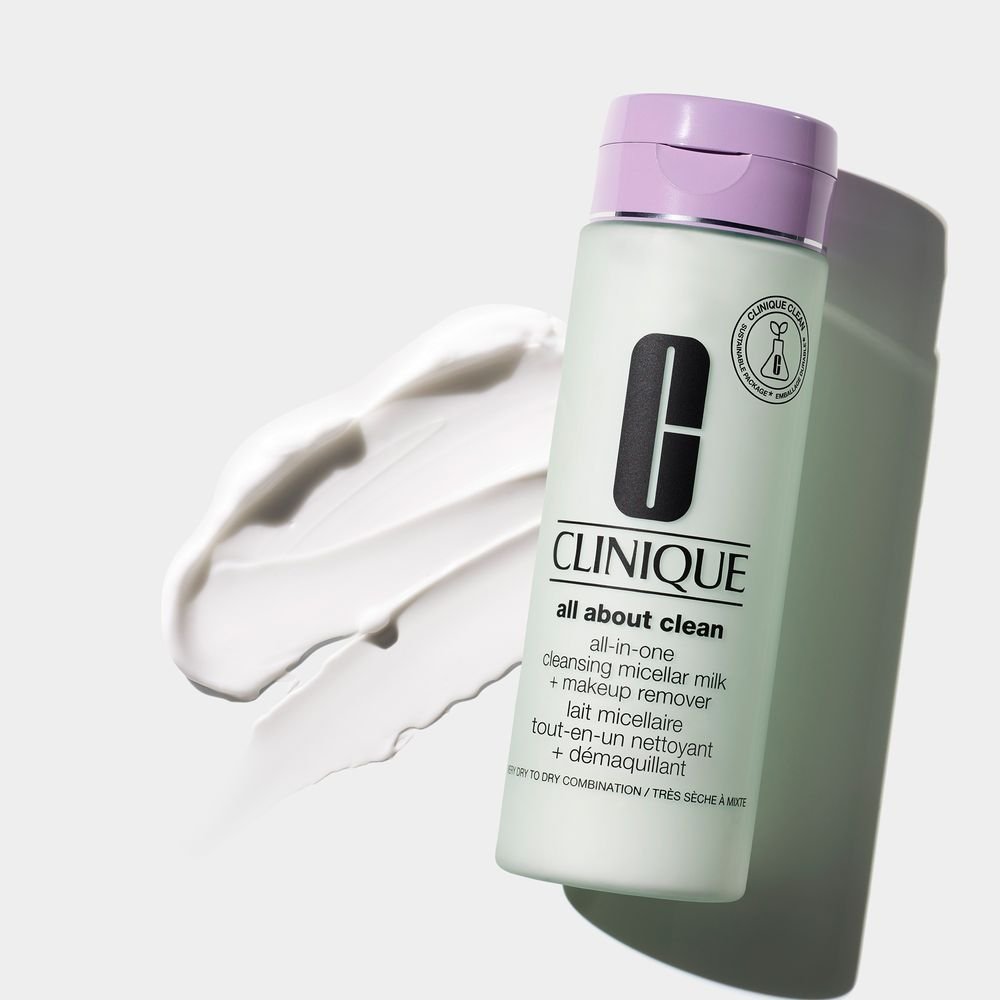 Leite Demaquilante Clinique All About Clean - Pele 01 e 02 200ml 2