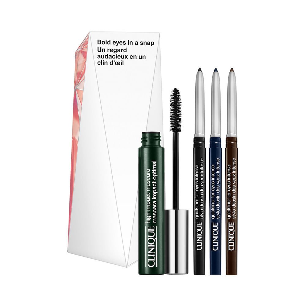 Kit de Natal Clinique Bold Eyes in a Snap Multicores 1