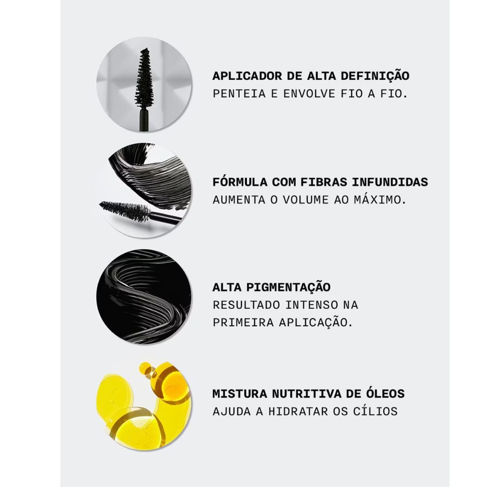 Máscara de Cílios Clinique High Impact High-Fi™ Travel Size Preto 7