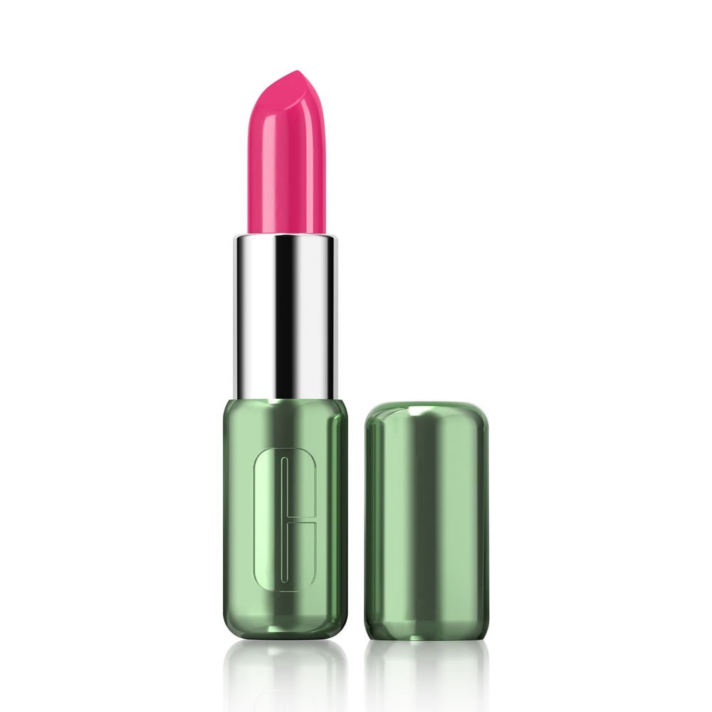 Batom Acetinado Clinique Pop Lipstick - Punch Pop Punch Pop 2