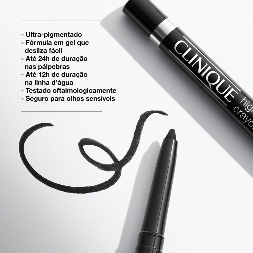 Lápis em Gel de Olhos Clinique High Impact - Beaming Beige Beaming Beige 4