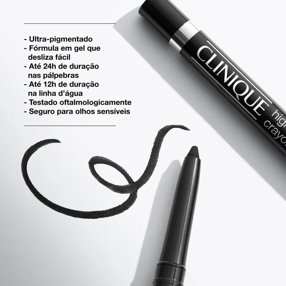 Lápis em Gel de Olhos Clinique High Impact - Deep Denim Deep Demim 3