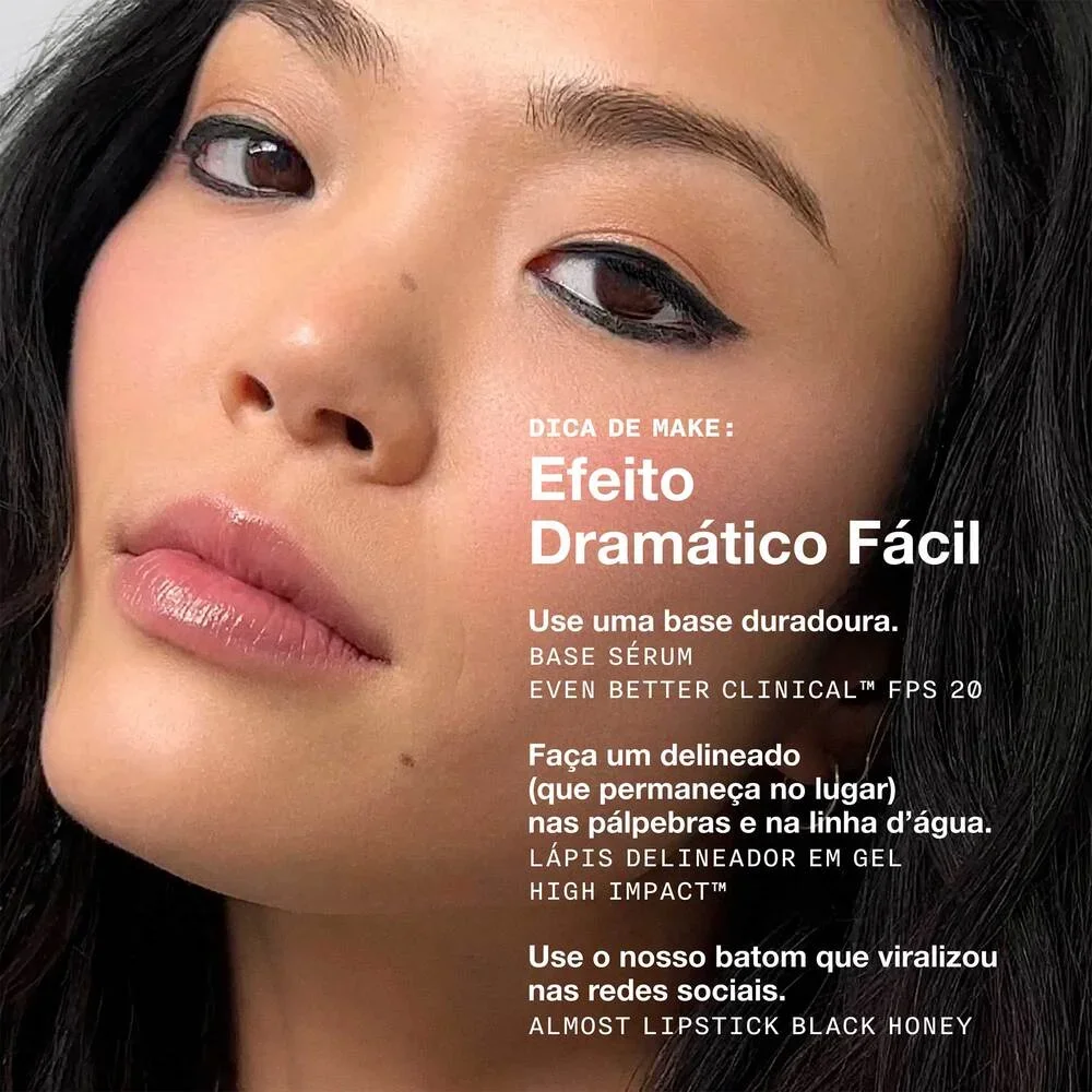 Lápis em Gel de Olhos Clinique High Impact - Deep Denim Deep Demim 5