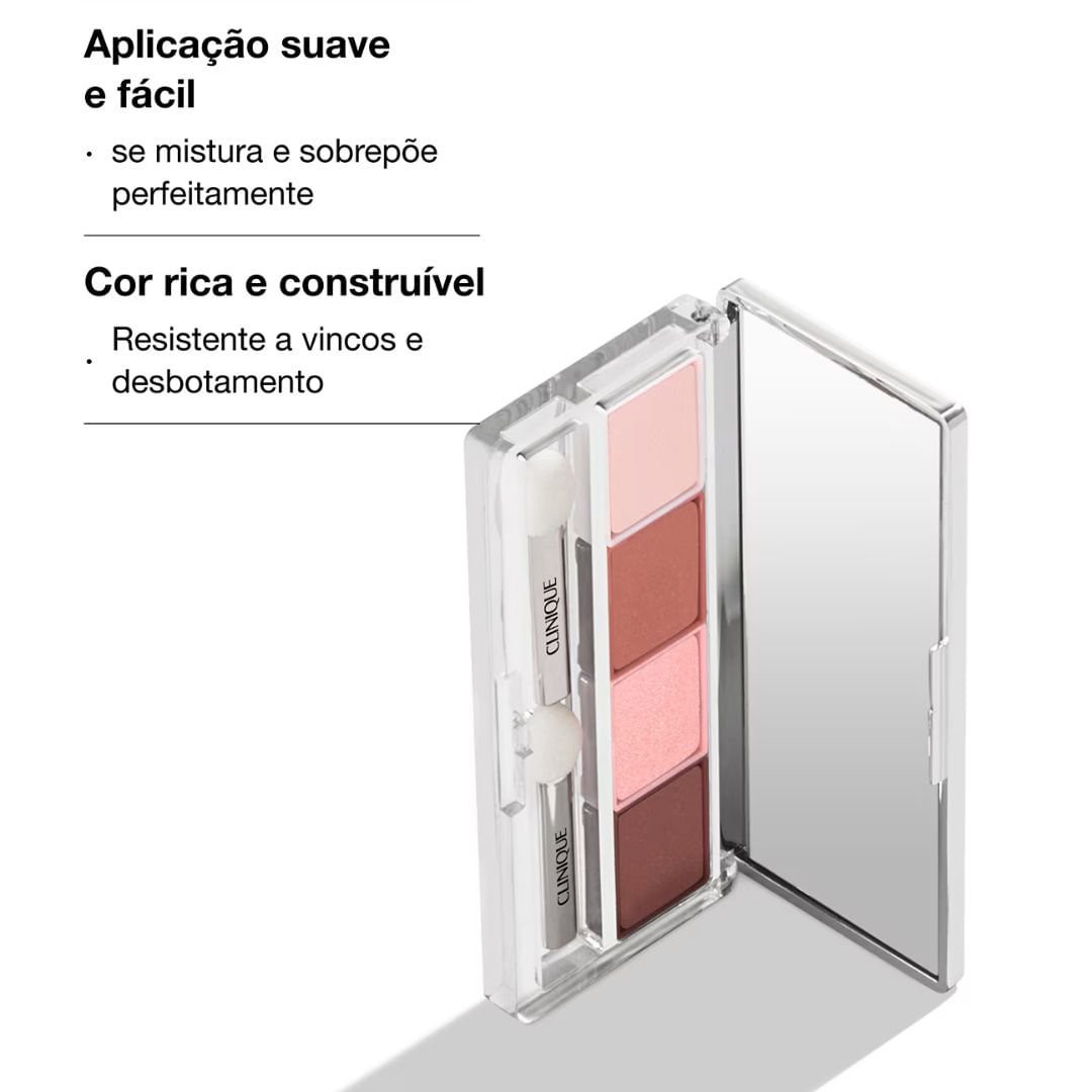 Paleta de Sombras Clinique All About Shadow - Pink Chocolate Pink Chocolate 4