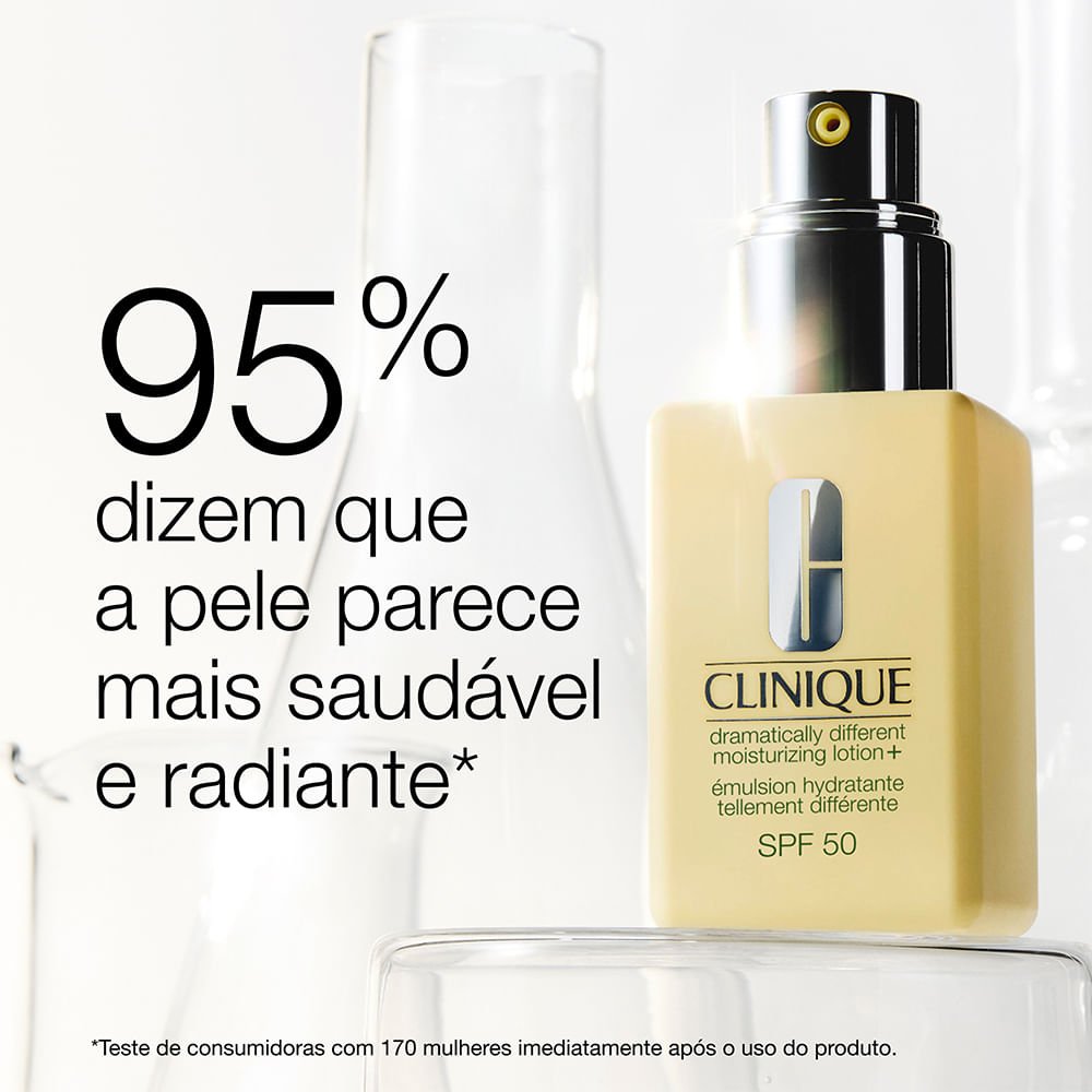 Hidratante Clinique Facial em Loção com FPS 50 Dramatically Different™ 75ml 6