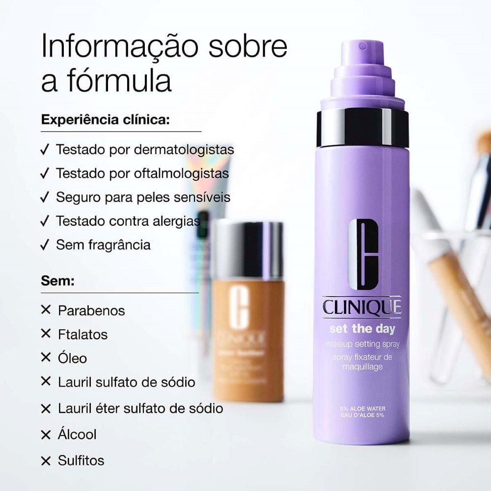 Bruma Fixadora de Maquiagem Set the Day™ Spray 37ml 37ml 4