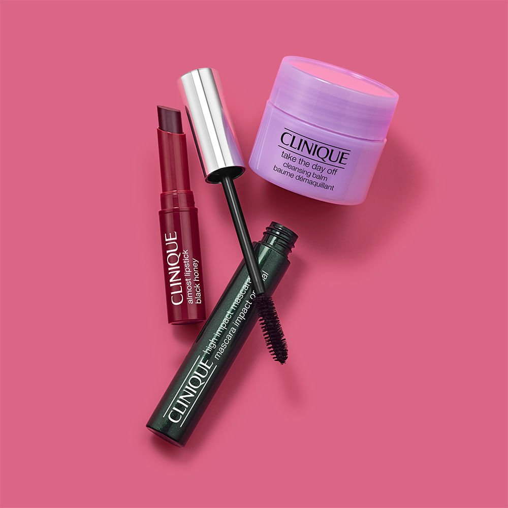 Kit Mais Amados de Maquiagem - Máscara de Cílios, Batom Black Honey e Demaquilante ÚNICO 2