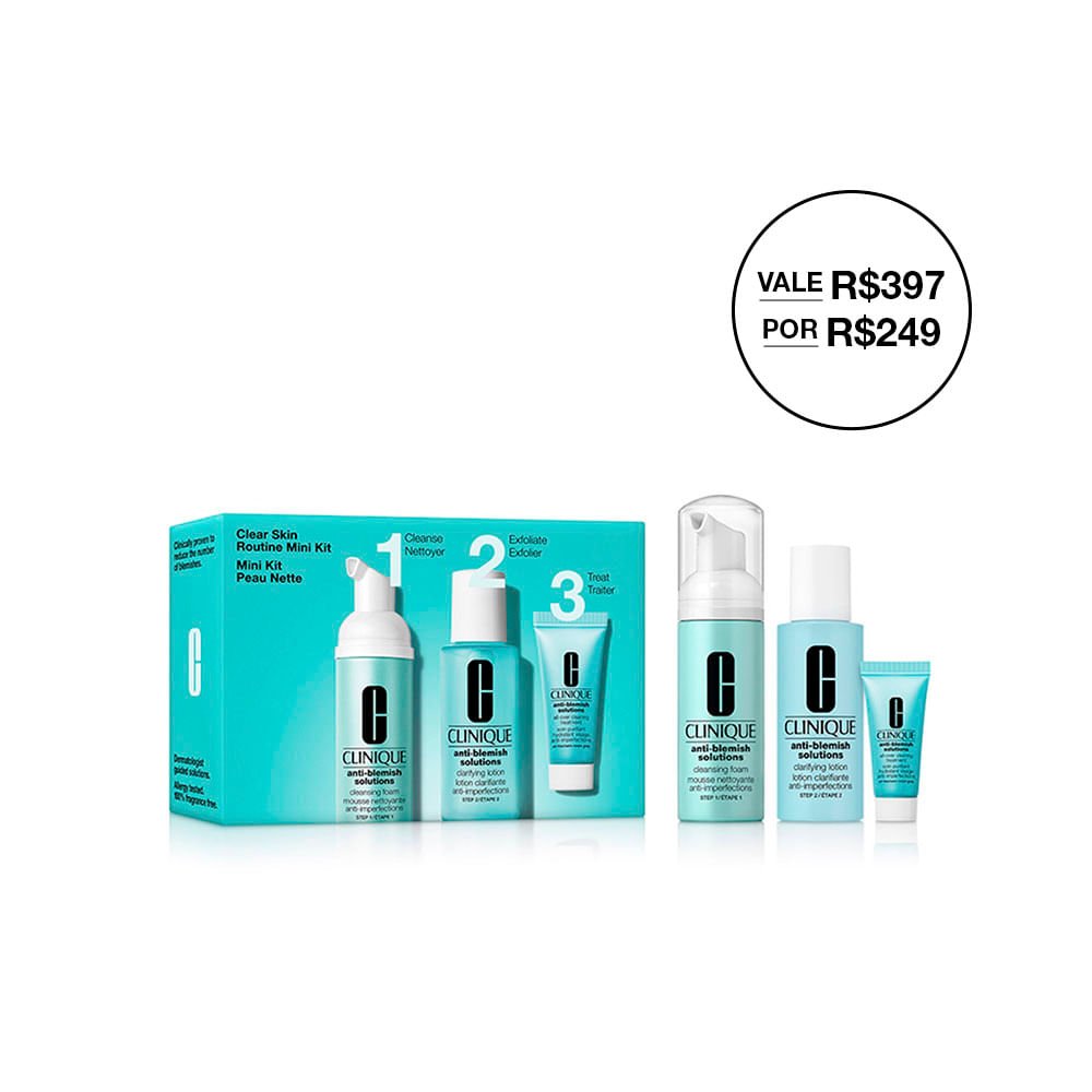 Kit de Skincare Anti-Blemish Solutions