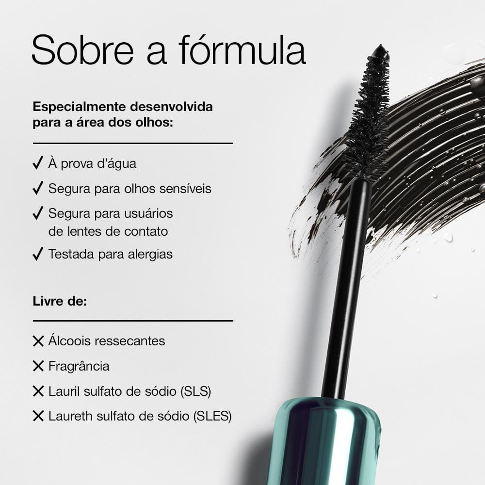 Máscara de Cílios À Prova D'Água High Impact High-Fi™ Preto 5