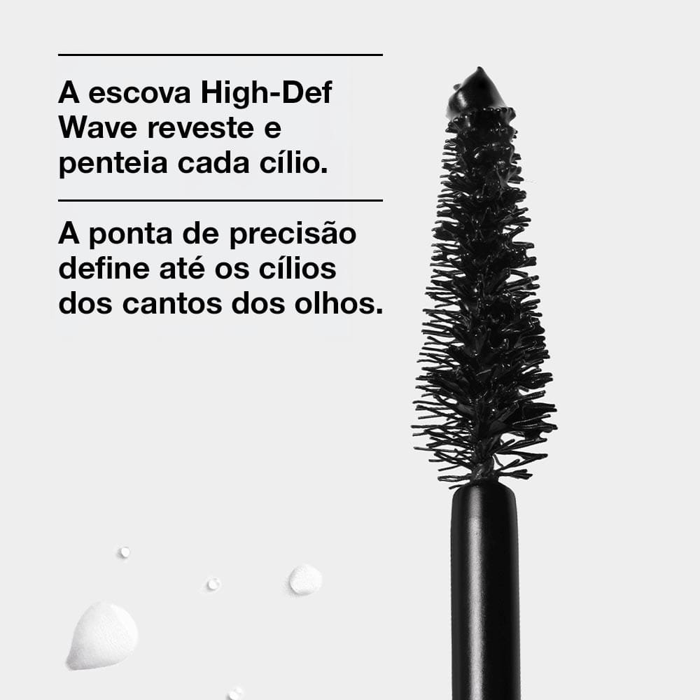 Máscara de Cílios À Prova D'Água High Impact High-Fi™ Preto 6