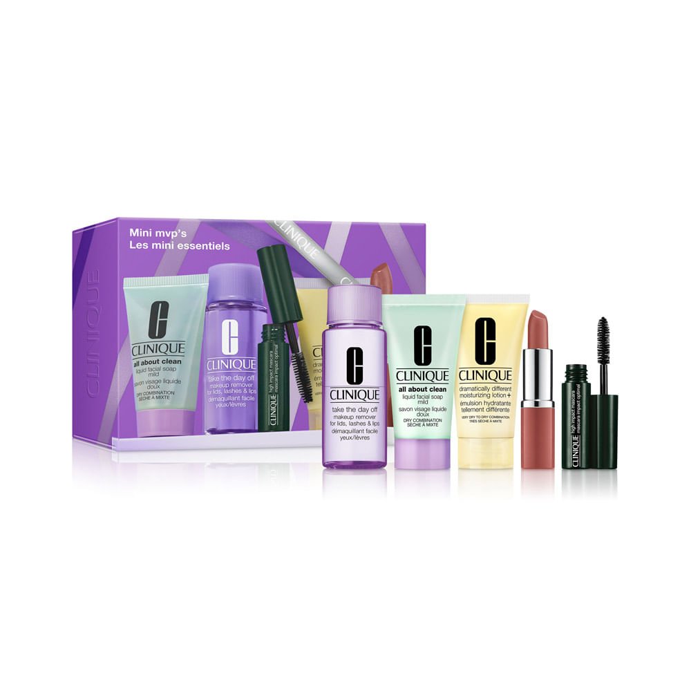 Kit Clinique Mini Mais Amados de Skincare + Maquiagem