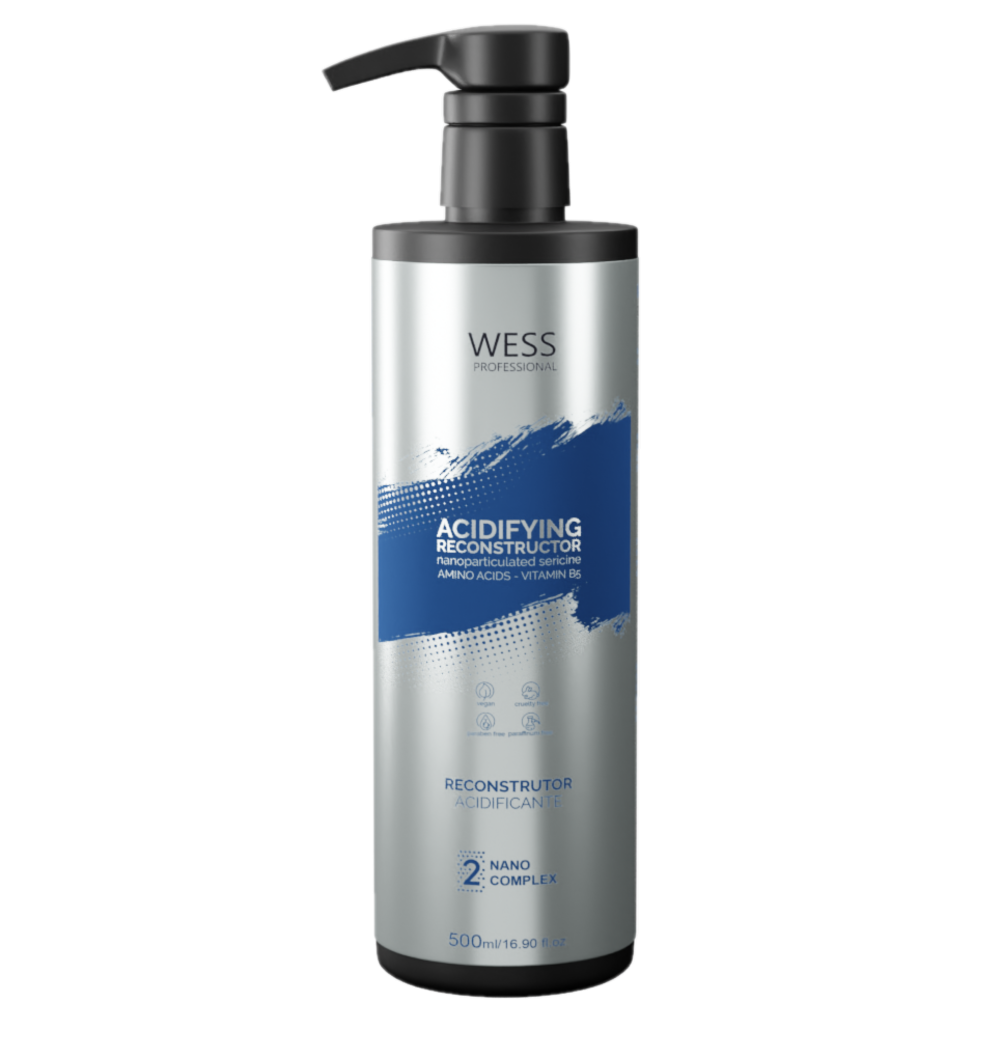 Wess Nano Selagem Acidificante Passo 2 - 500ml 250ml 1