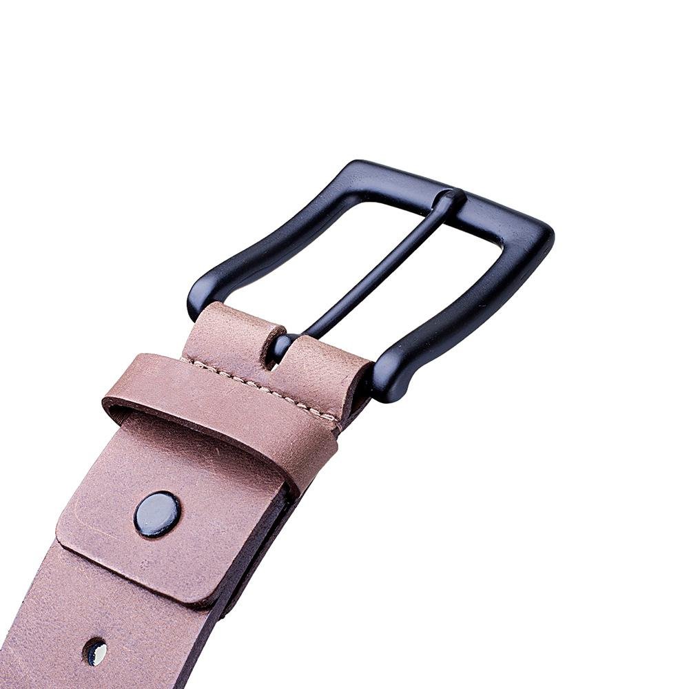 Cinto Casual Rafarillo Couro Masculino Marrom 2