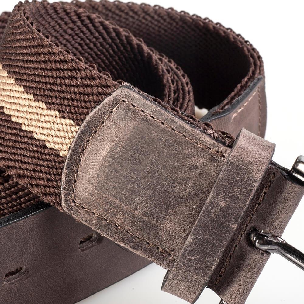 Cinto Esportivo Gorgurão Café 107-5 Marrom 2