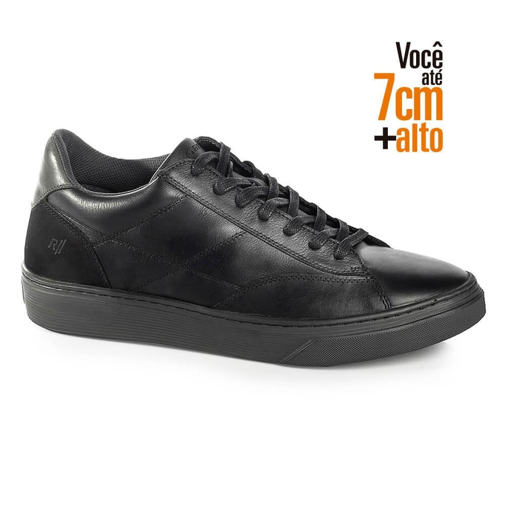 Sapatênis Fly Alth Você + Alto Masculino Rafarillo Preto 2
