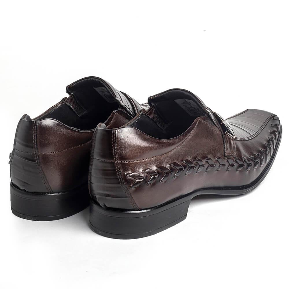 Sapato Couro Rafarillo Masculino Las Vegas 79352-03 Marrom 2