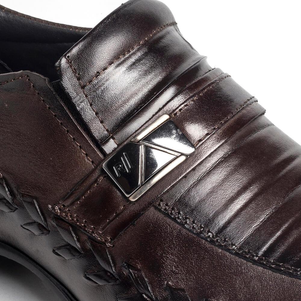 Sapato Couro Rafarillo Masculino Las Vegas 79352-03 Marrom 3