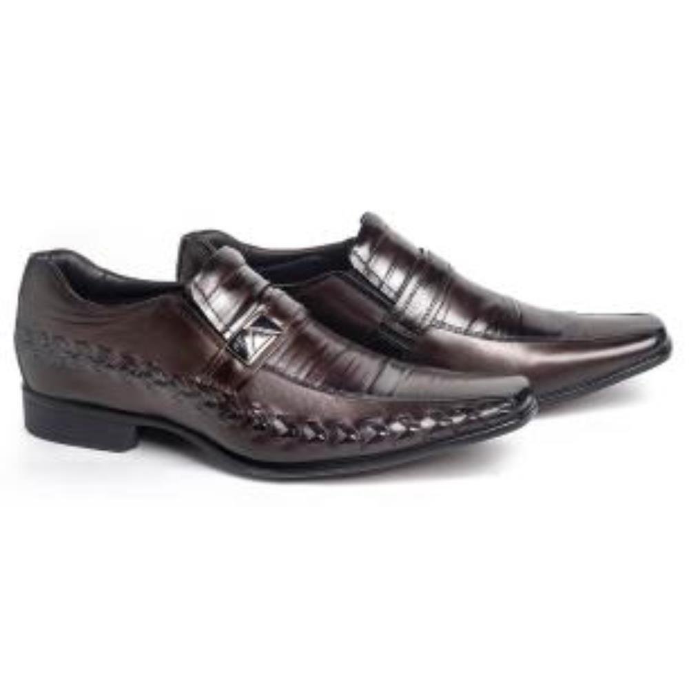 Sapato Couro Rafarillo Masculino Las Vegas 79352-03 Marrom 5