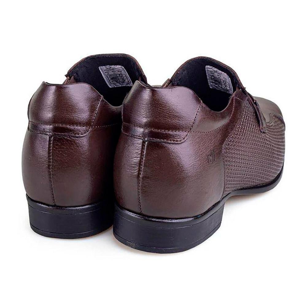 Sapato Social Rafarillo Couro Executive Você + Alto Marrom 5