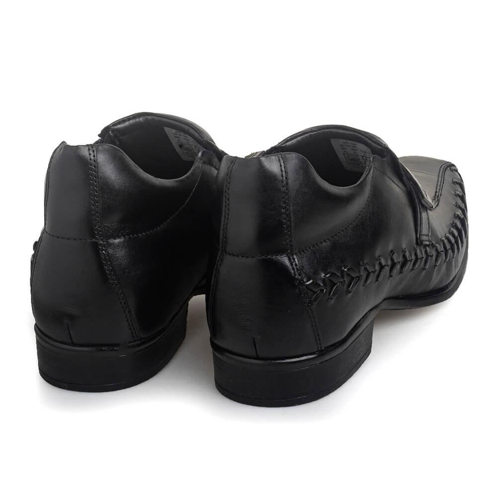 Sapato Social Masculino Rafarillo Elevação de altura 7cm Preto 6