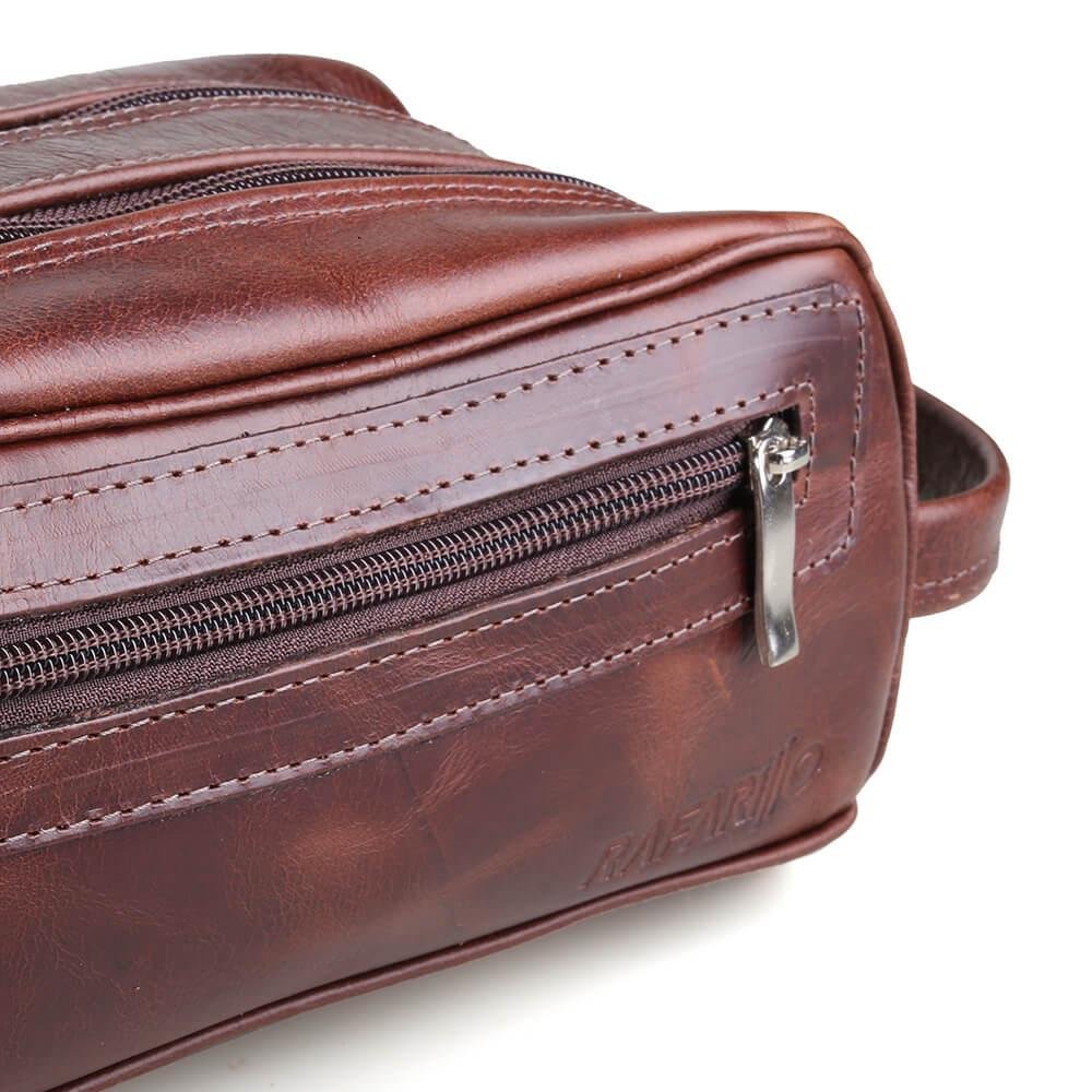 Necessaire Estojo Organizador Masculino Rafarillo Café Café 3