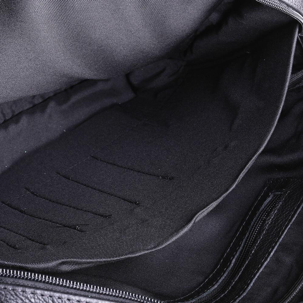 Pasta Maleta Executiva Transvesal Couro Masculino  Rafarillo Preto 6