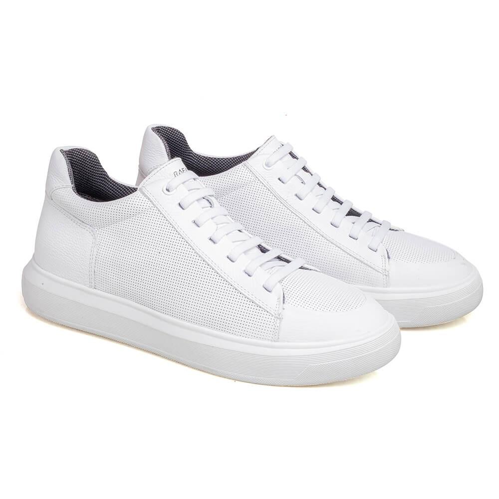 Sapatenis Toronto Alth Masculino Aumenta Altura Rafarillo Branco 2
