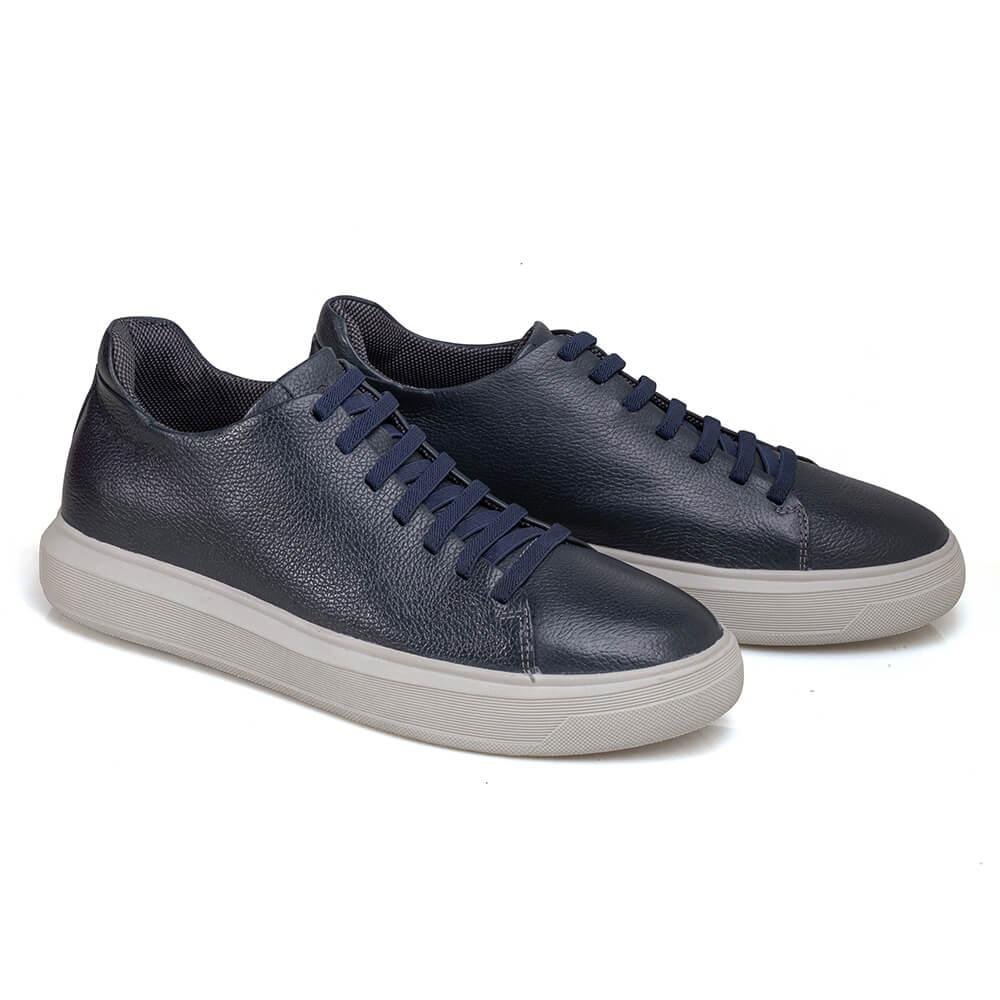 Tênis Alth Masculino Aumenta Altura Toronto Rafarillo Azul 2