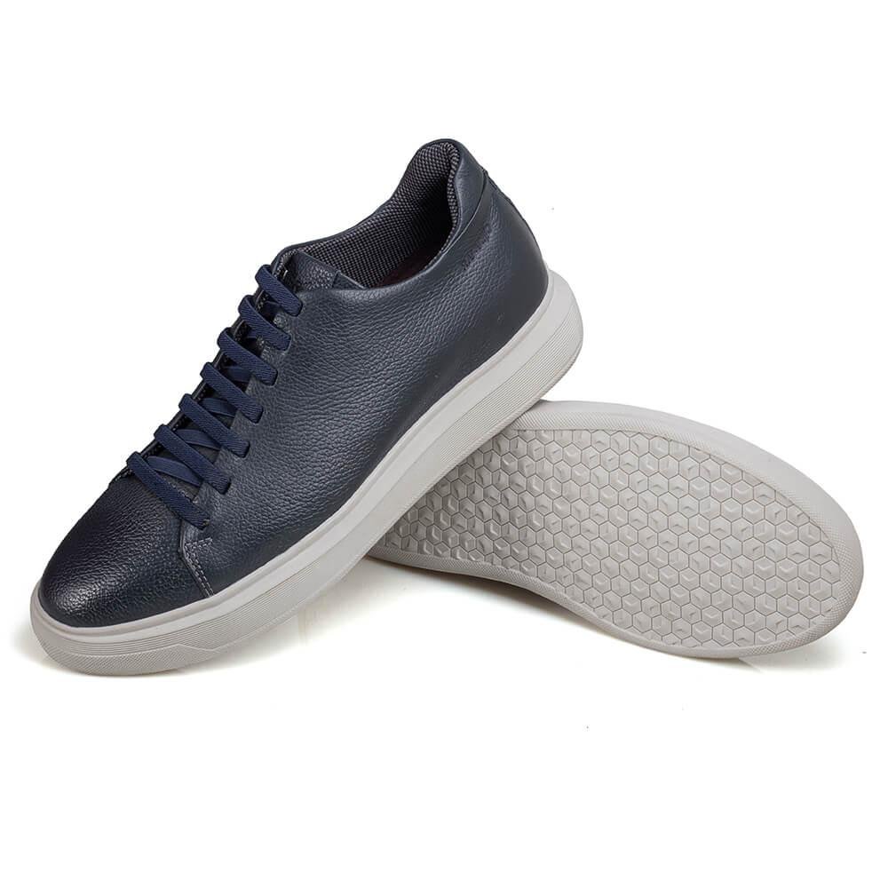 Tênis Alth Masculino Aumenta Altura Toronto Rafarillo Azul 3