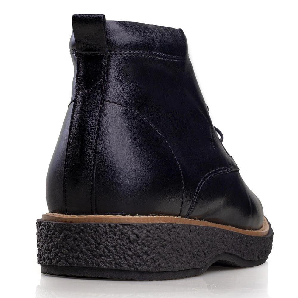 Bota Elegante Casual Moderna Masculino Chelsea Rafarillo Preto 4
