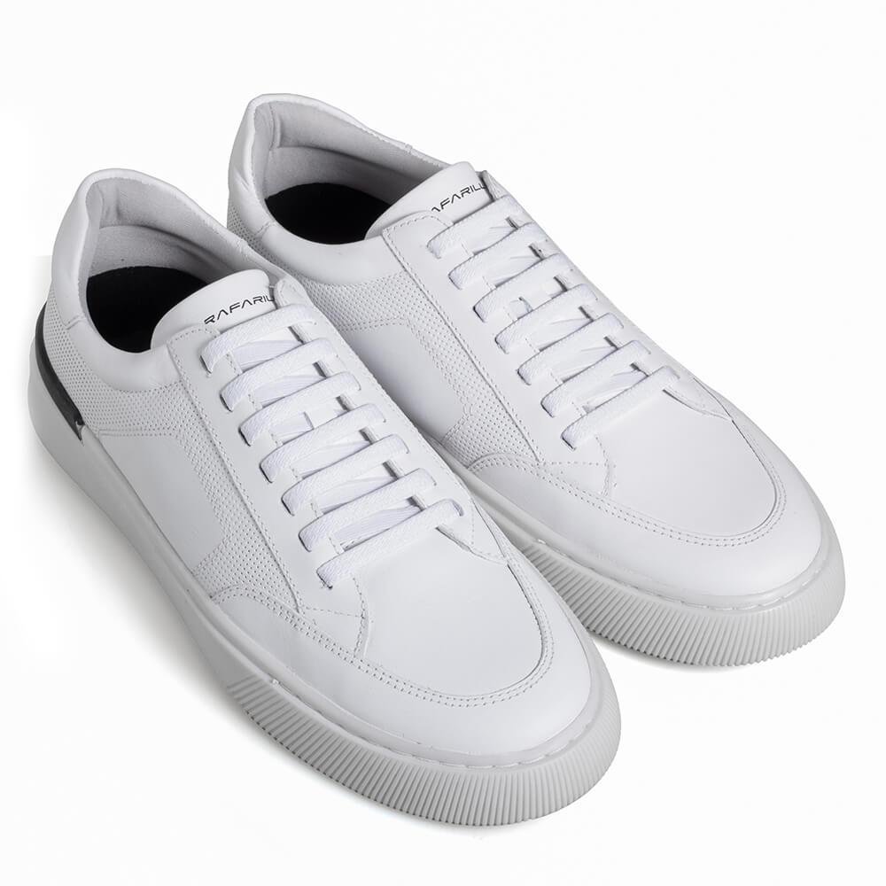 Sapatênis Casual Conforto Masculino Noruega Rafarillo Branco 2