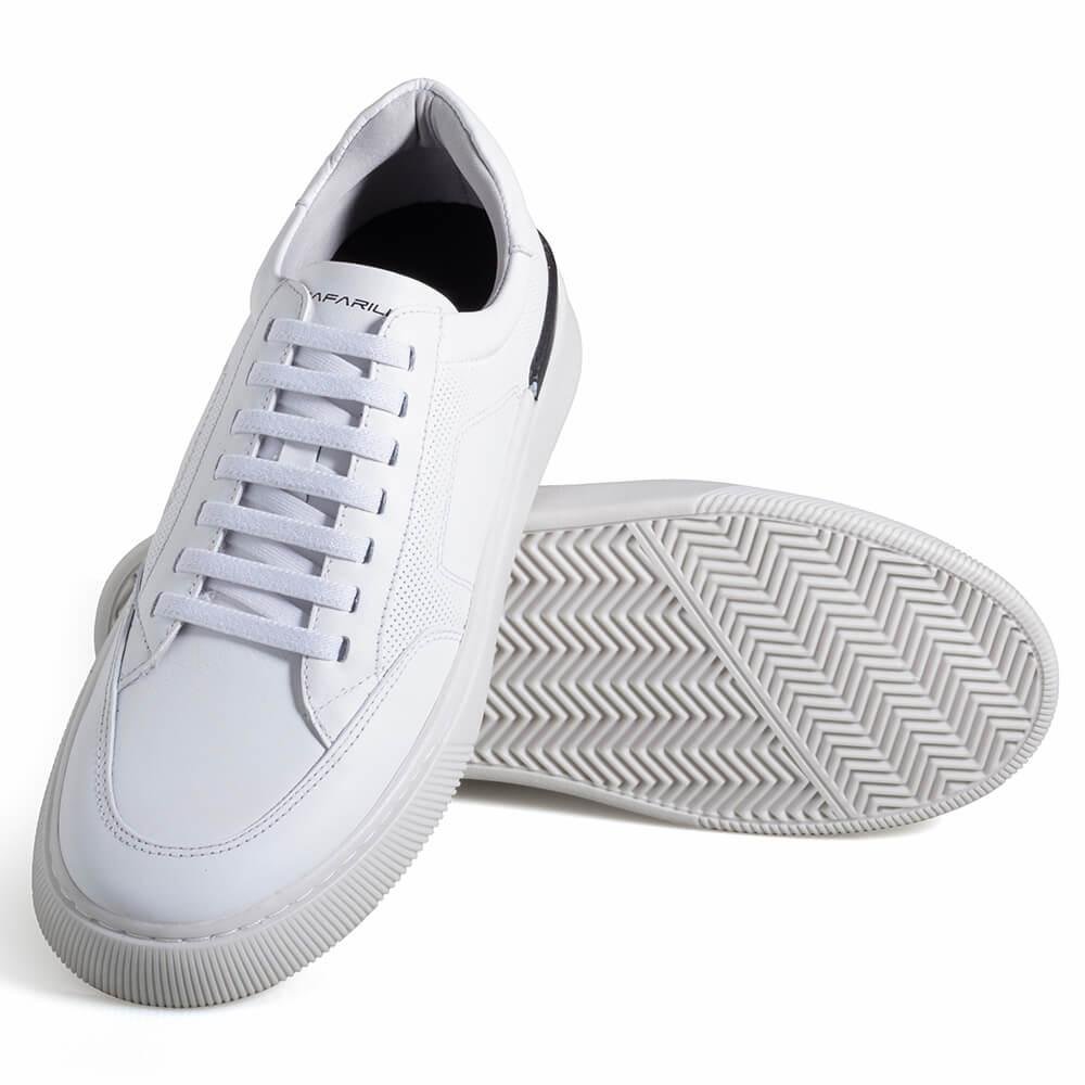 Sapatênis Casual Conforto Masculino Noruega Rafarillo Branco 3